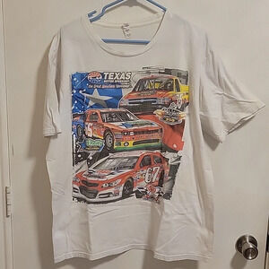 2013 Nascar Texas Motor Speedway Short Sleeved T-Shirt Men's Size XL‎